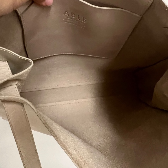 ABLE leather tote shoulder bag - Picture 7 of 7